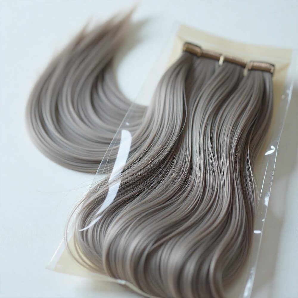 Silk Flat Weft Hair Extensions - Image 5