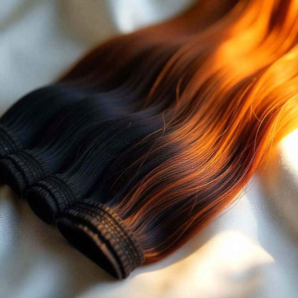 Silk Flat Weft Hair Extensions - Image 9